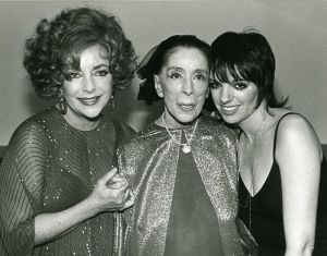 Elizabeth Taylor, Martha Graham, Liza Minelli 1983 NYC.jpg